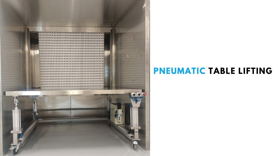 Pneumatic Table Lifting Mechatronics Industrial Equipment
